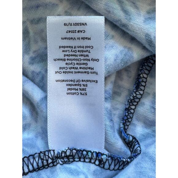 TALBOTS Watercolor Tile, casual pull over, sleeveless dress, size Medium - Picture 8 of 8